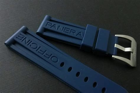 officine panerai rubber band|Panerai band replacement.